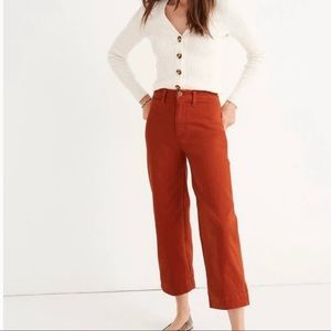 Slim Emmett Wide-Leg Crop Pants